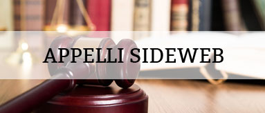 gli appelli Sideweb